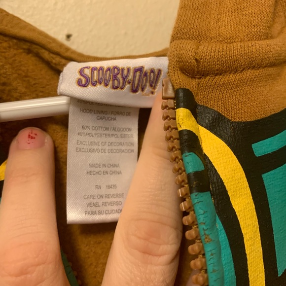 Scooby Doo Hoodie Kid’s Size 8/10 - Picture 4 of 5